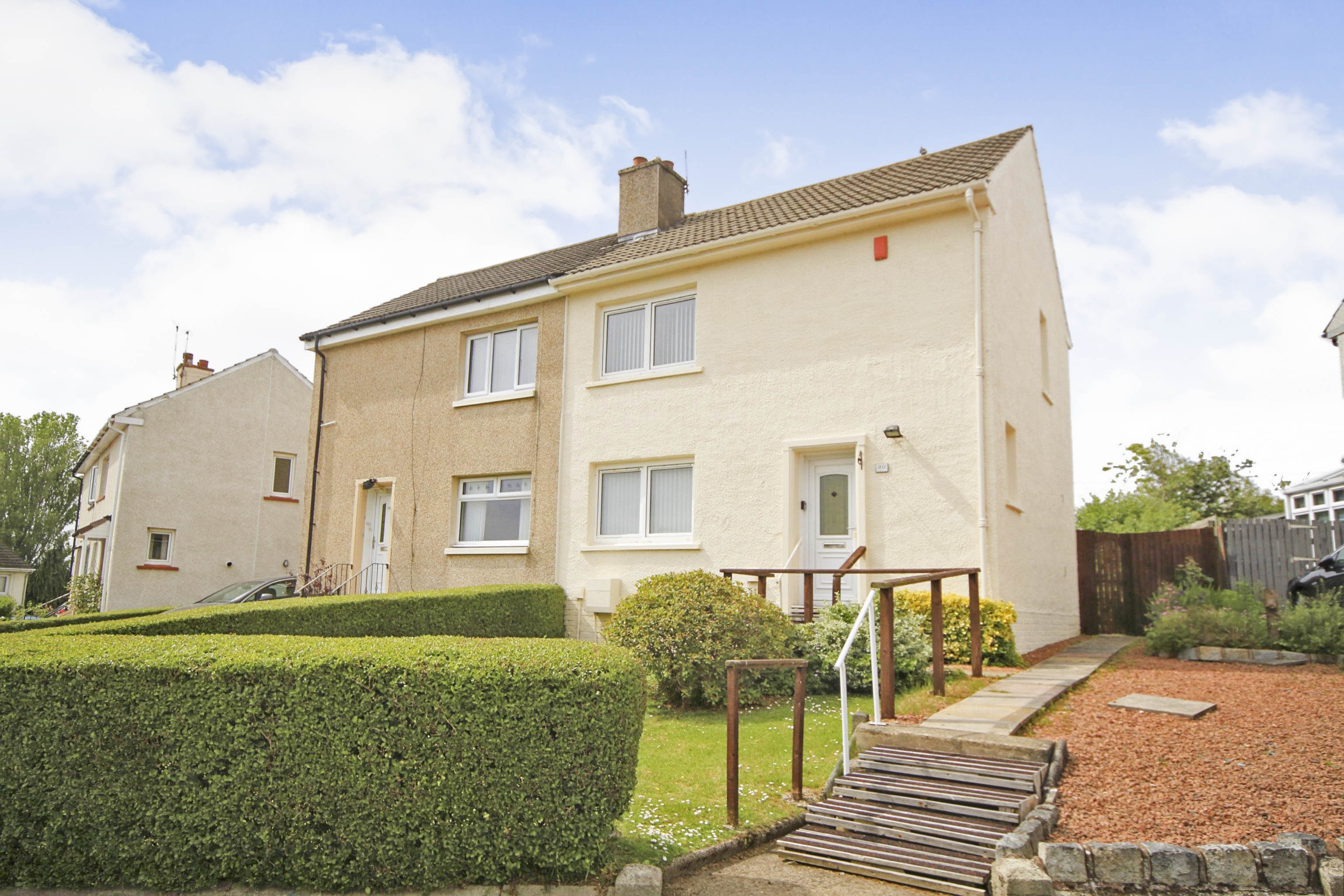 2 Bedroom Semi Detached House For Sale In Lochinver Crescent Paisley