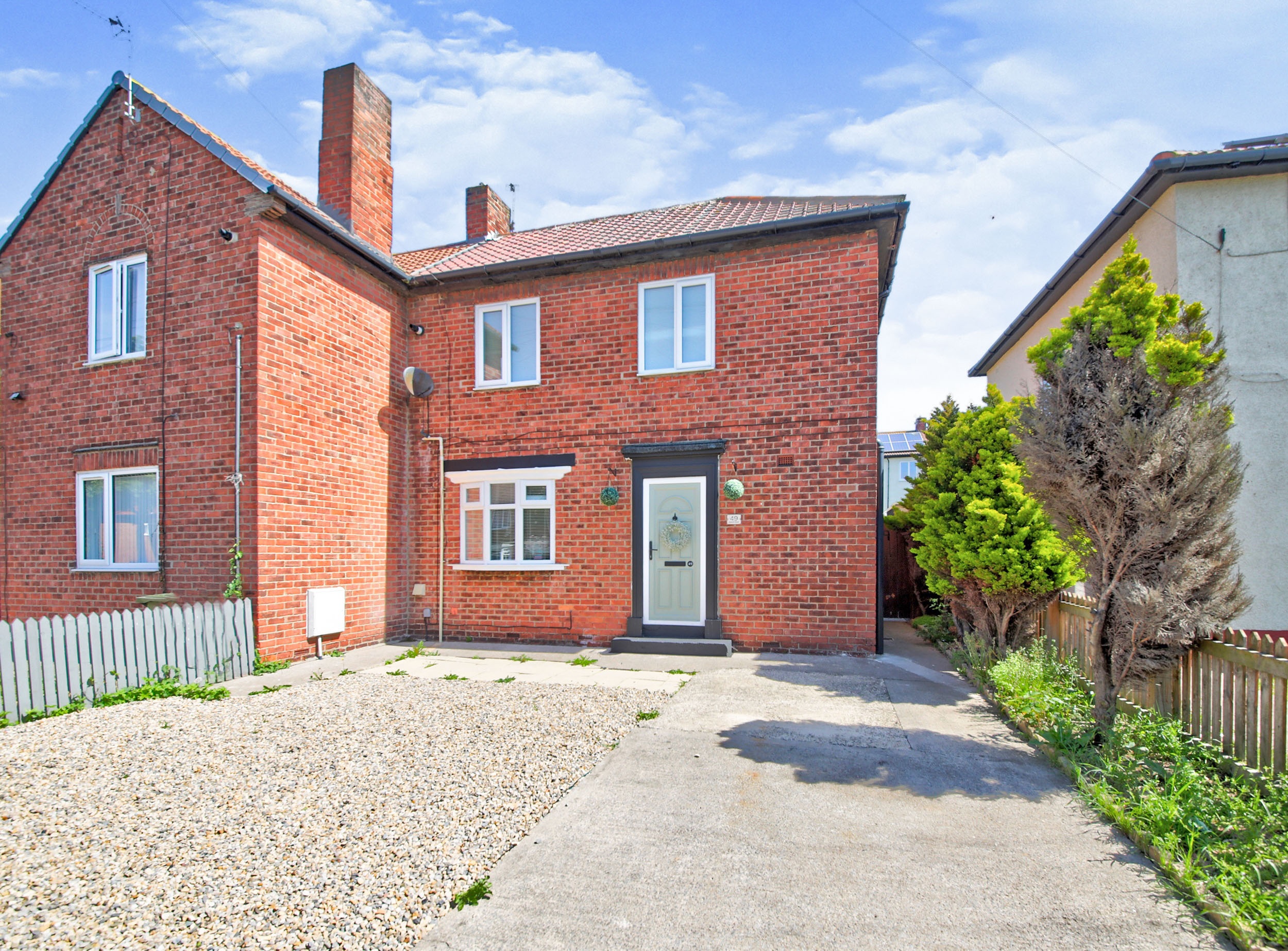 2 bedroom semidetached house for sale in Cheviot Road, South Shields