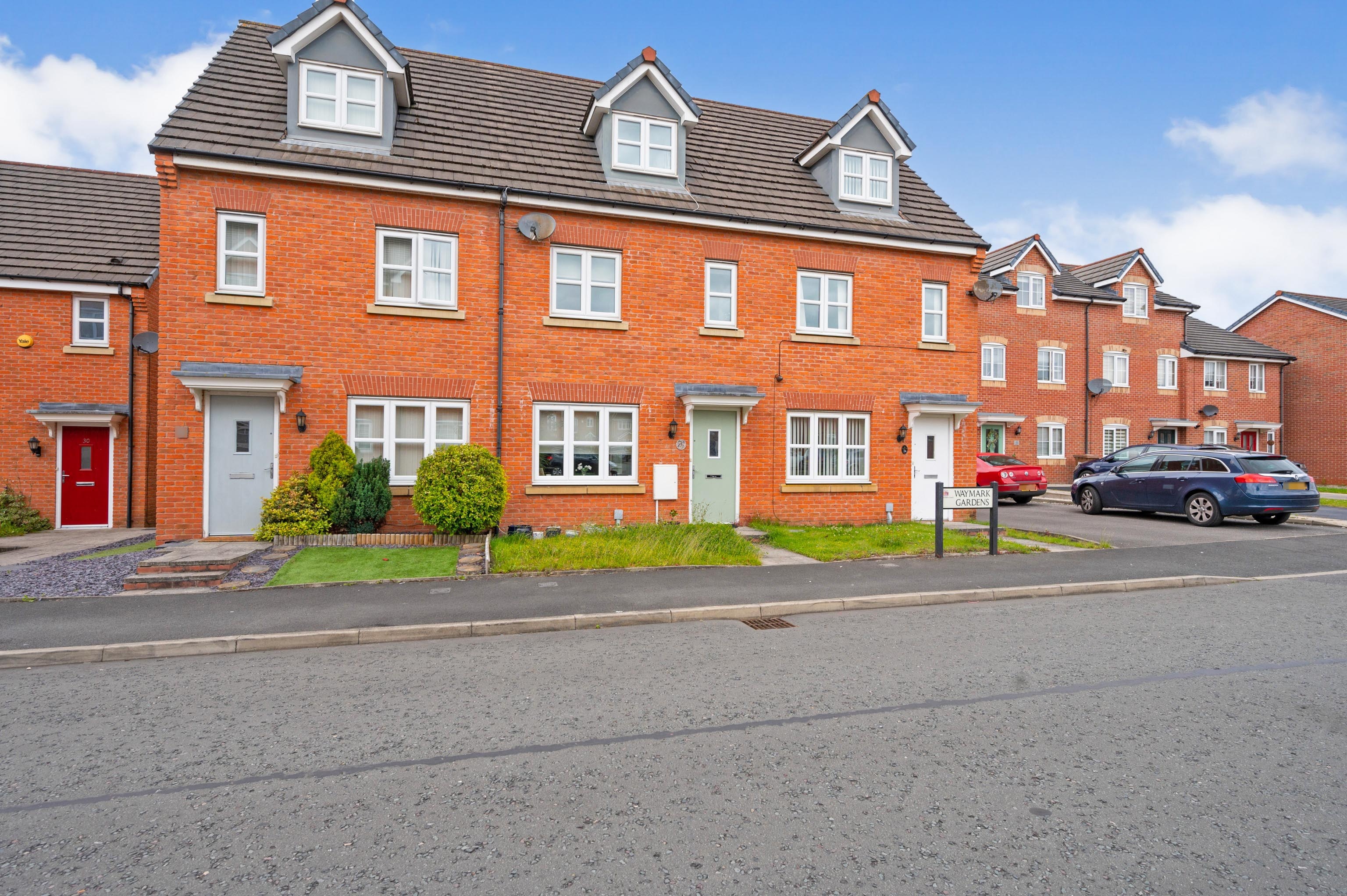 3 bedroom town house for sale in Waymark Gardens, St. Helens, WA9 4SD