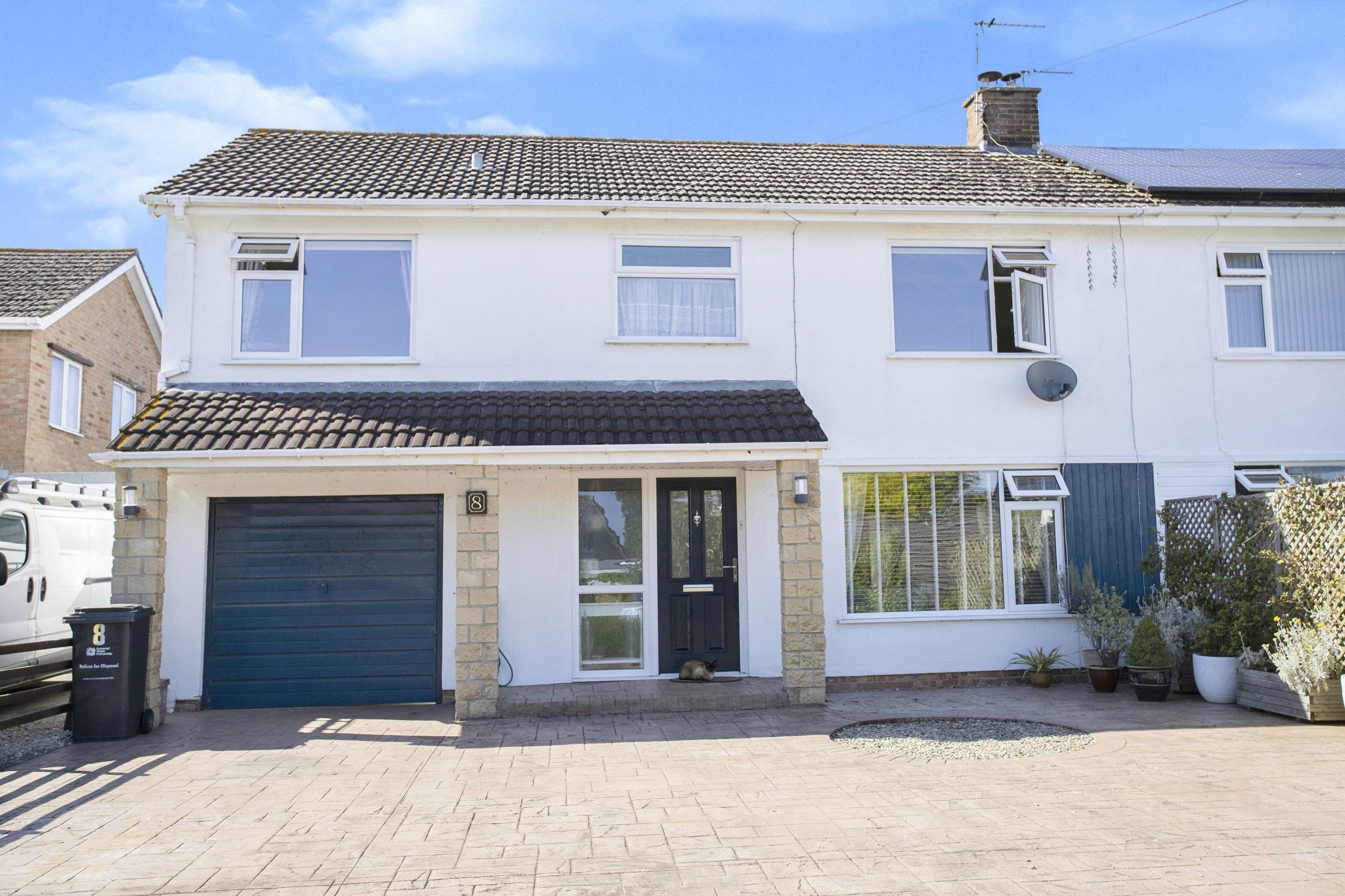 4 bedroom semidetached house for sale in Manor Close, Cossington, TA7 8JT