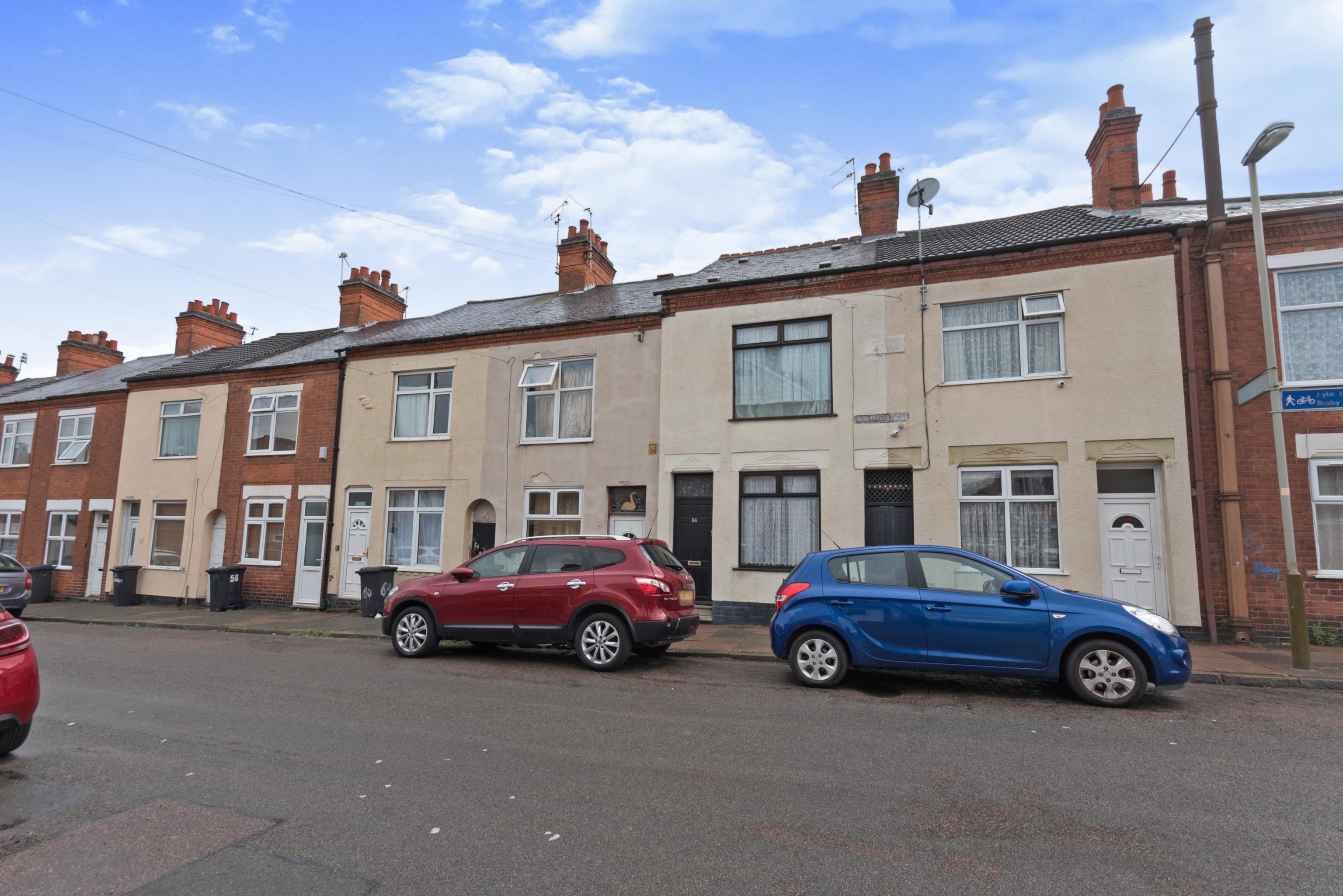 2 bedroom terraced house for sale in Lambert Road, Off Narborough Road, Leicester, LE3 2BN
