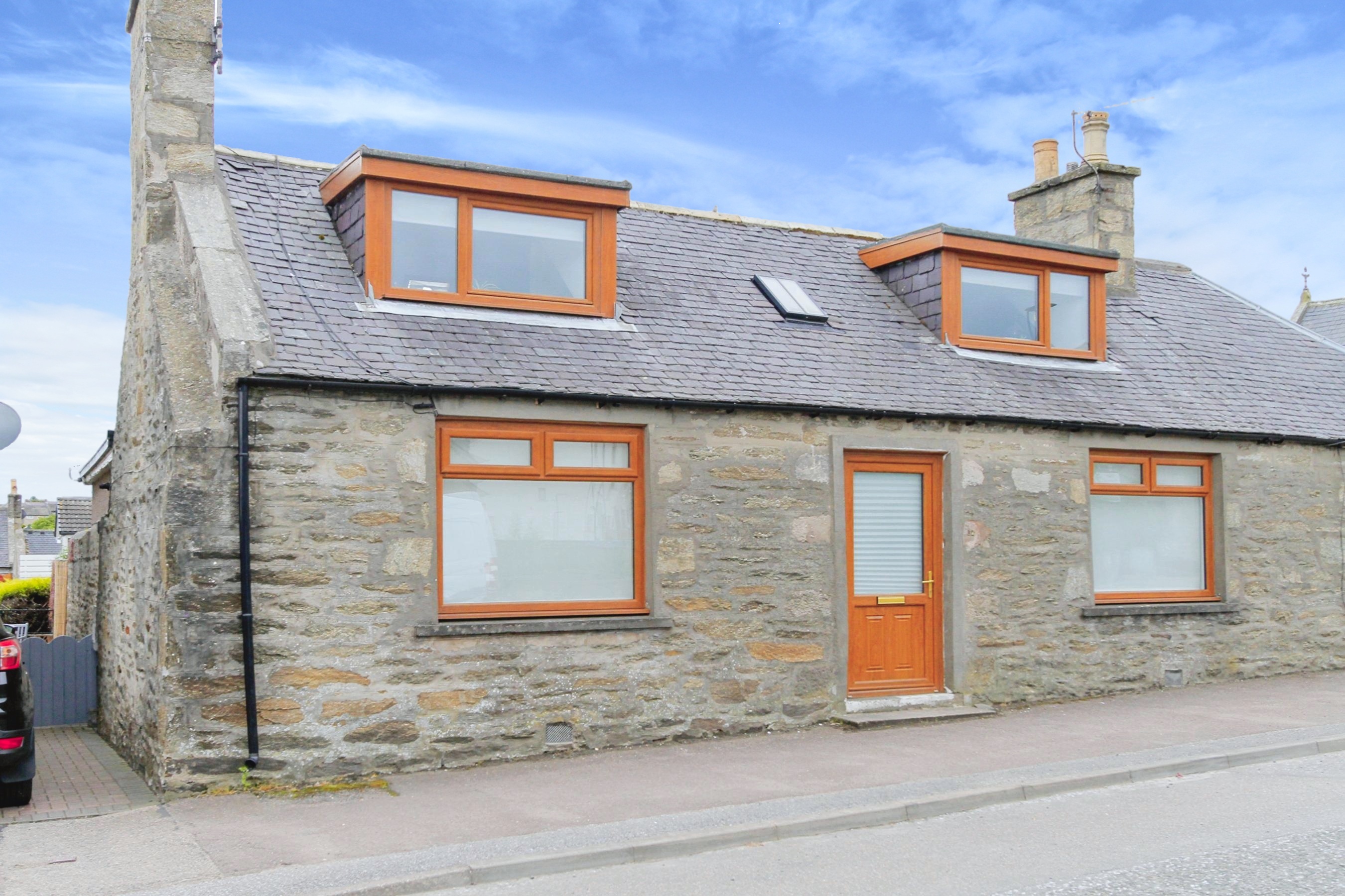 3 bedroom semidetached house for sale in Fife Street, Keith, AB55 5EH