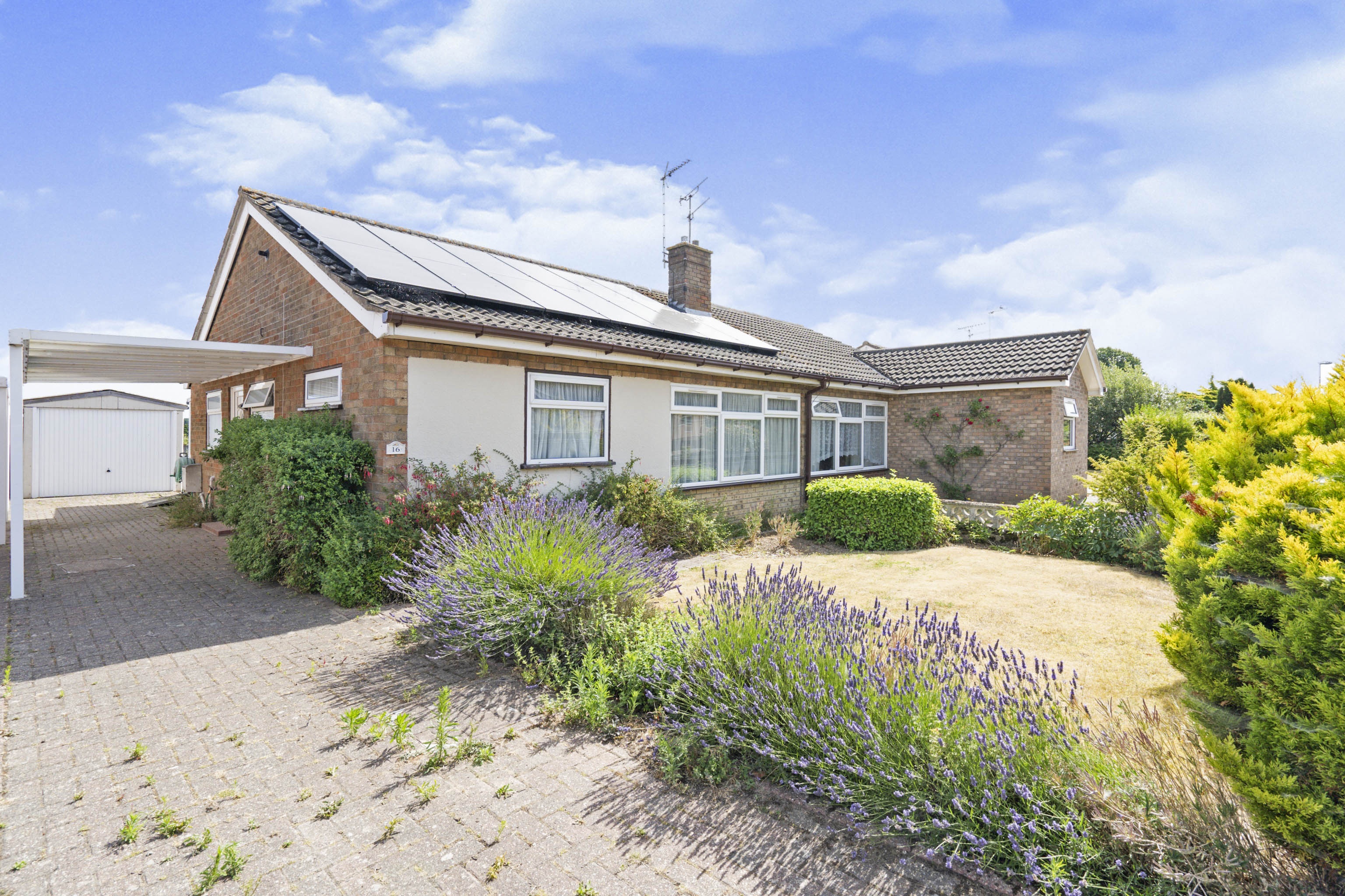 2 bedroom semidetached bungalow for sale in Westfield Road, Brundall