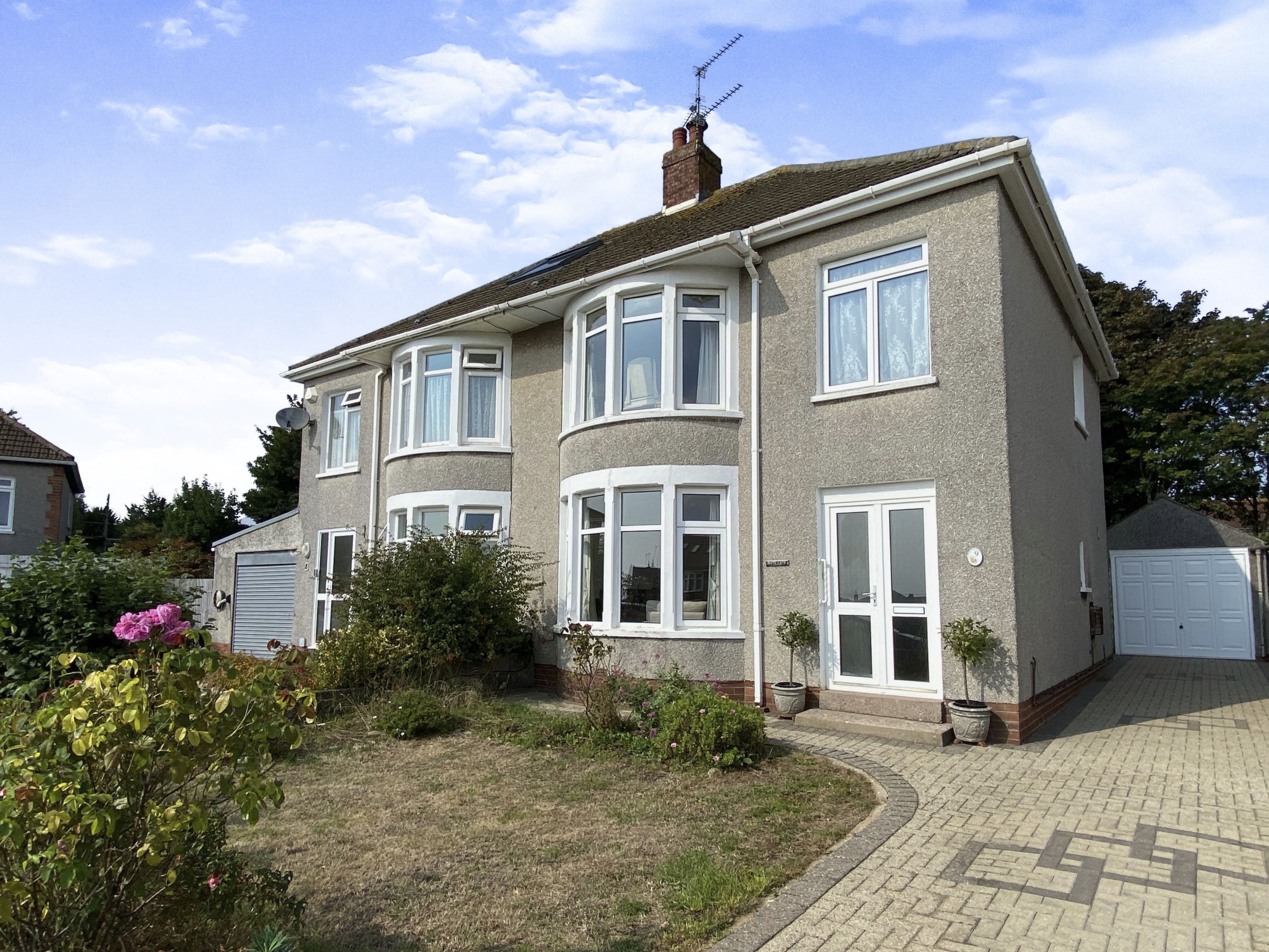 3 bedroom semidetached house for sale in Nailsea Court, Penarth, CF64 5SQ