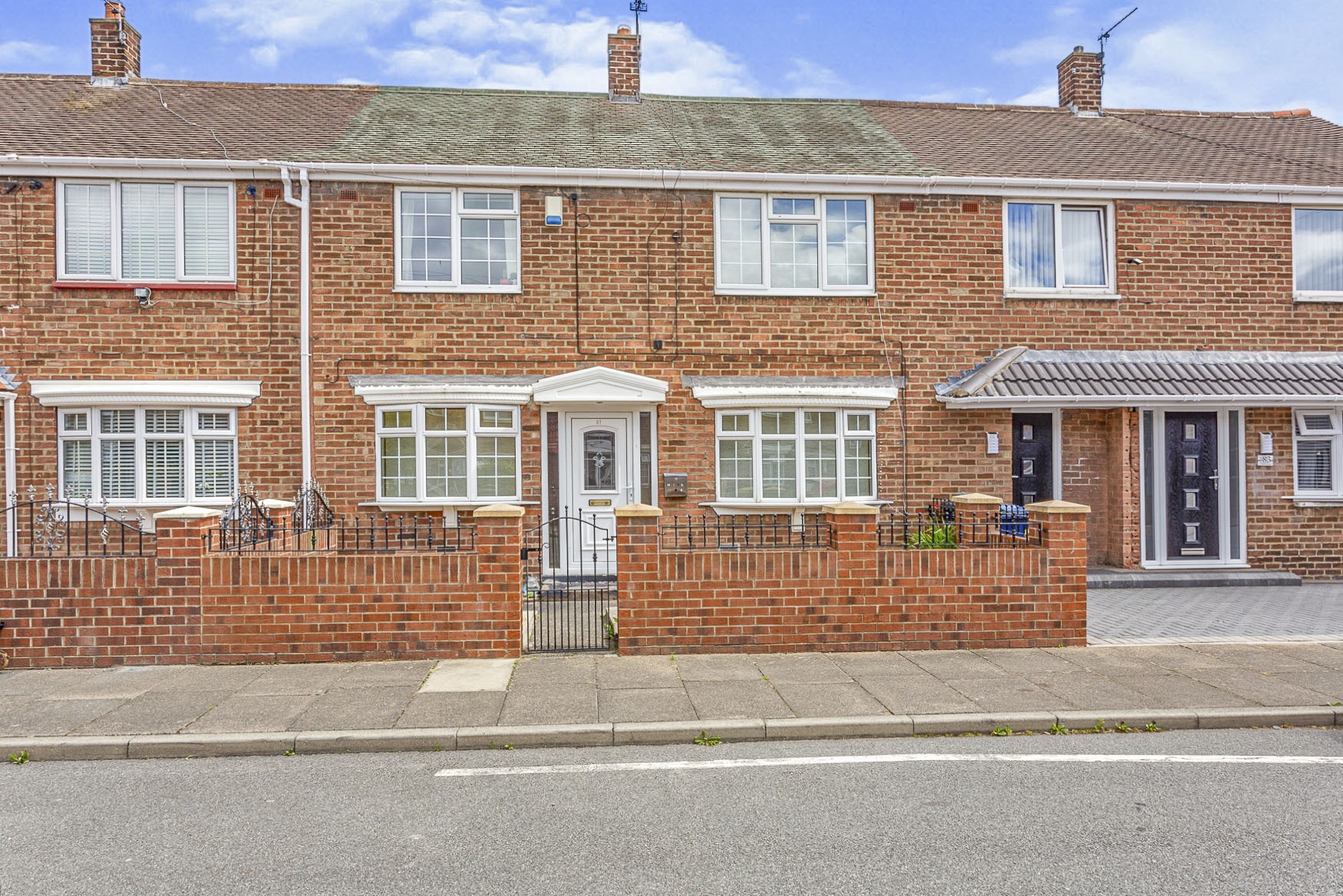 3 bedroom terraced house for sale in Belloc Avenue, South Shields, NE34 9HR