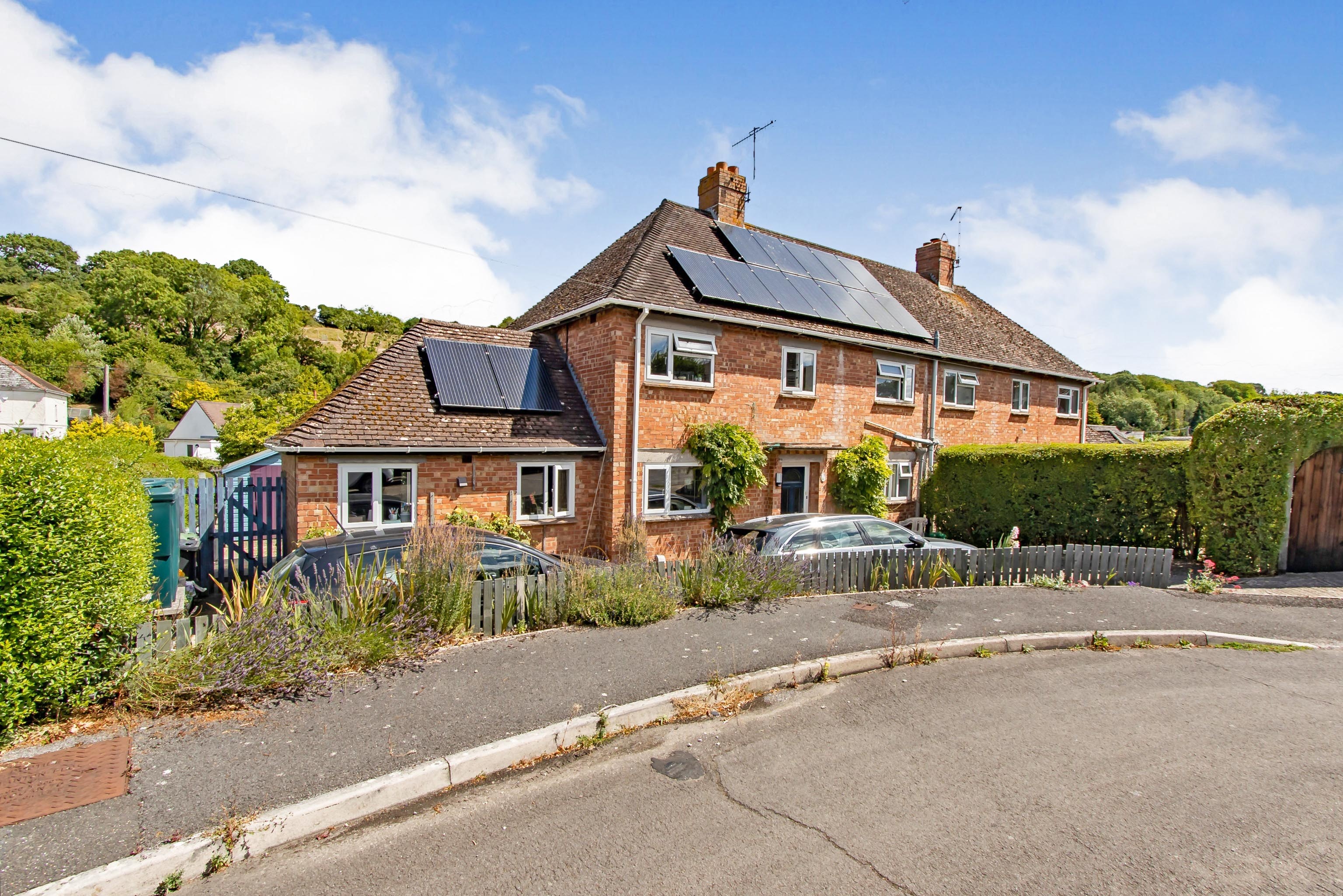 3 bedroom semidetached house for sale in Downfield, Blandford Forum, DT11 0NE