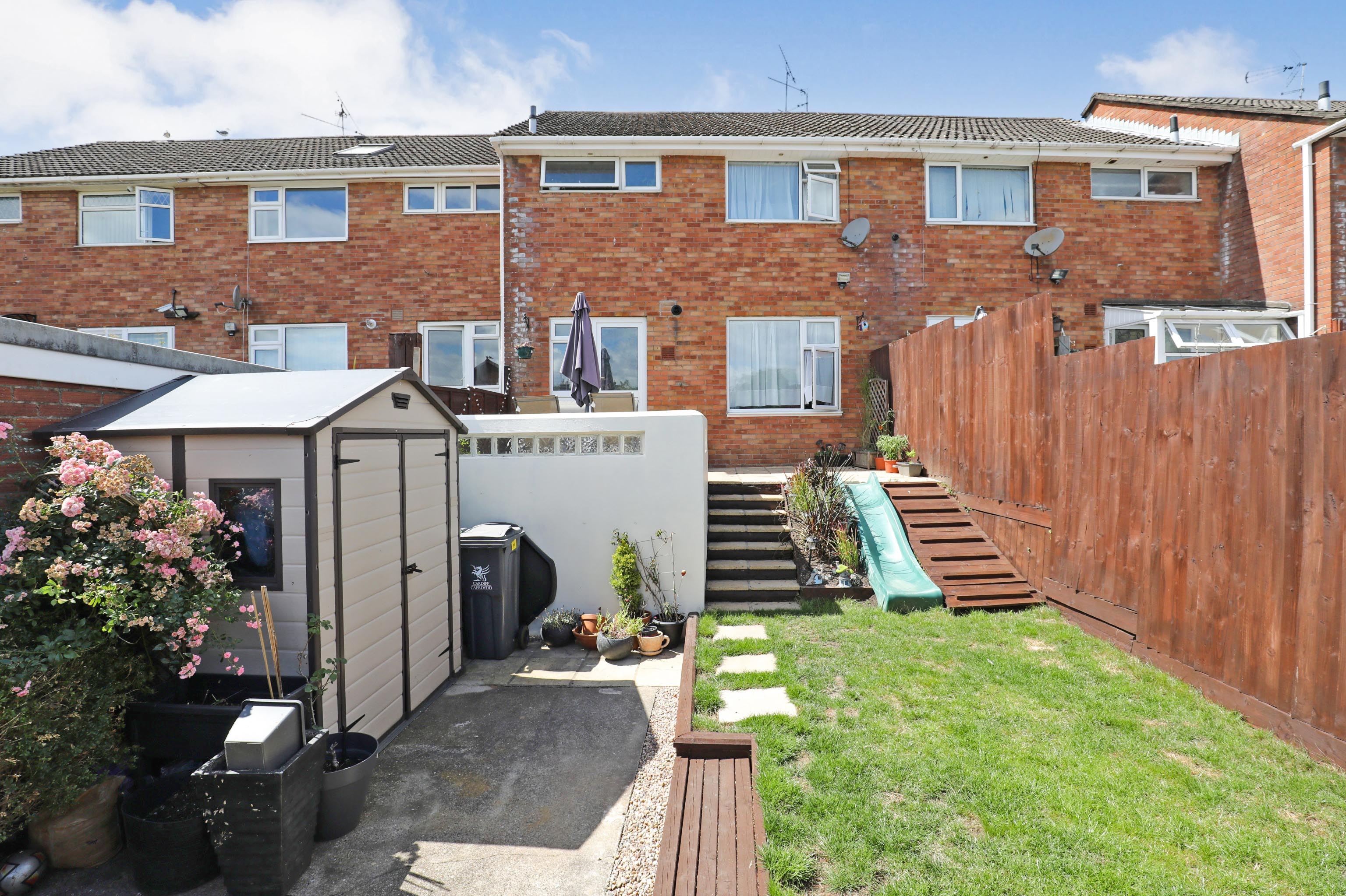 3 bedroom terraced house for sale in WELLWOOD, CARDIFF, CF23 9JQ
