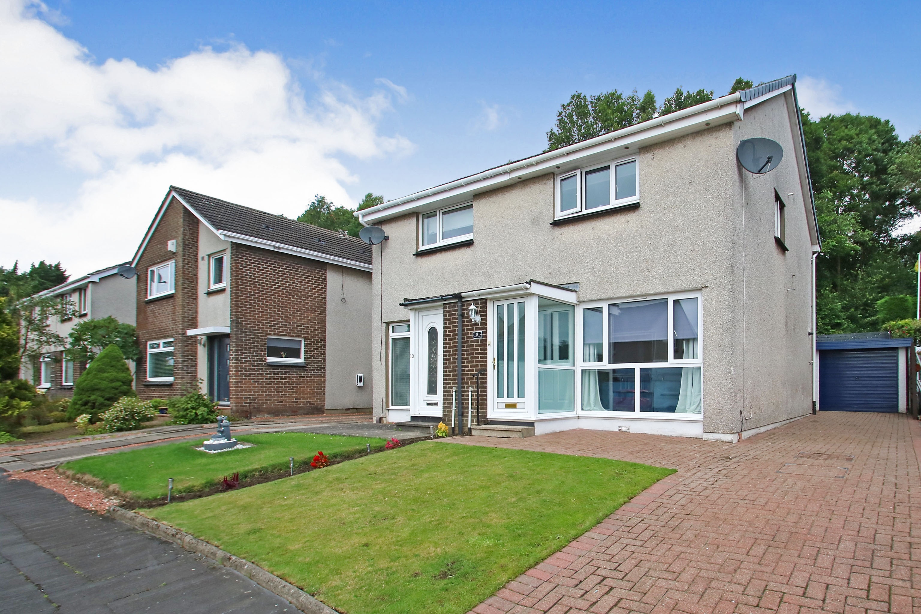 2 Bedroom Semi Detached House For Sale In Myvot Road Glasgow G67 4na