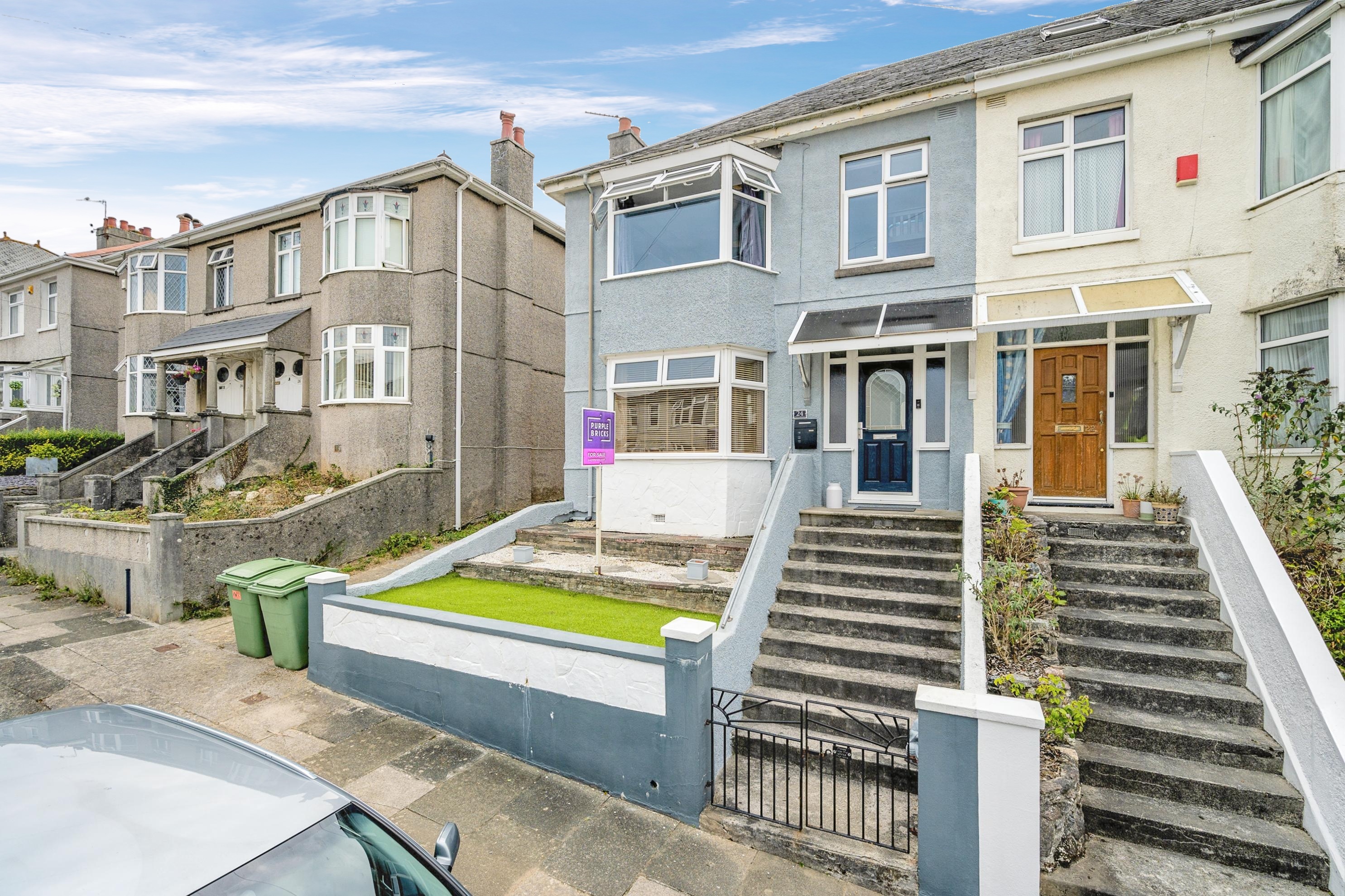 3 Bedroom Semi Detached House For Sale In Berrow Park Road Plymouth