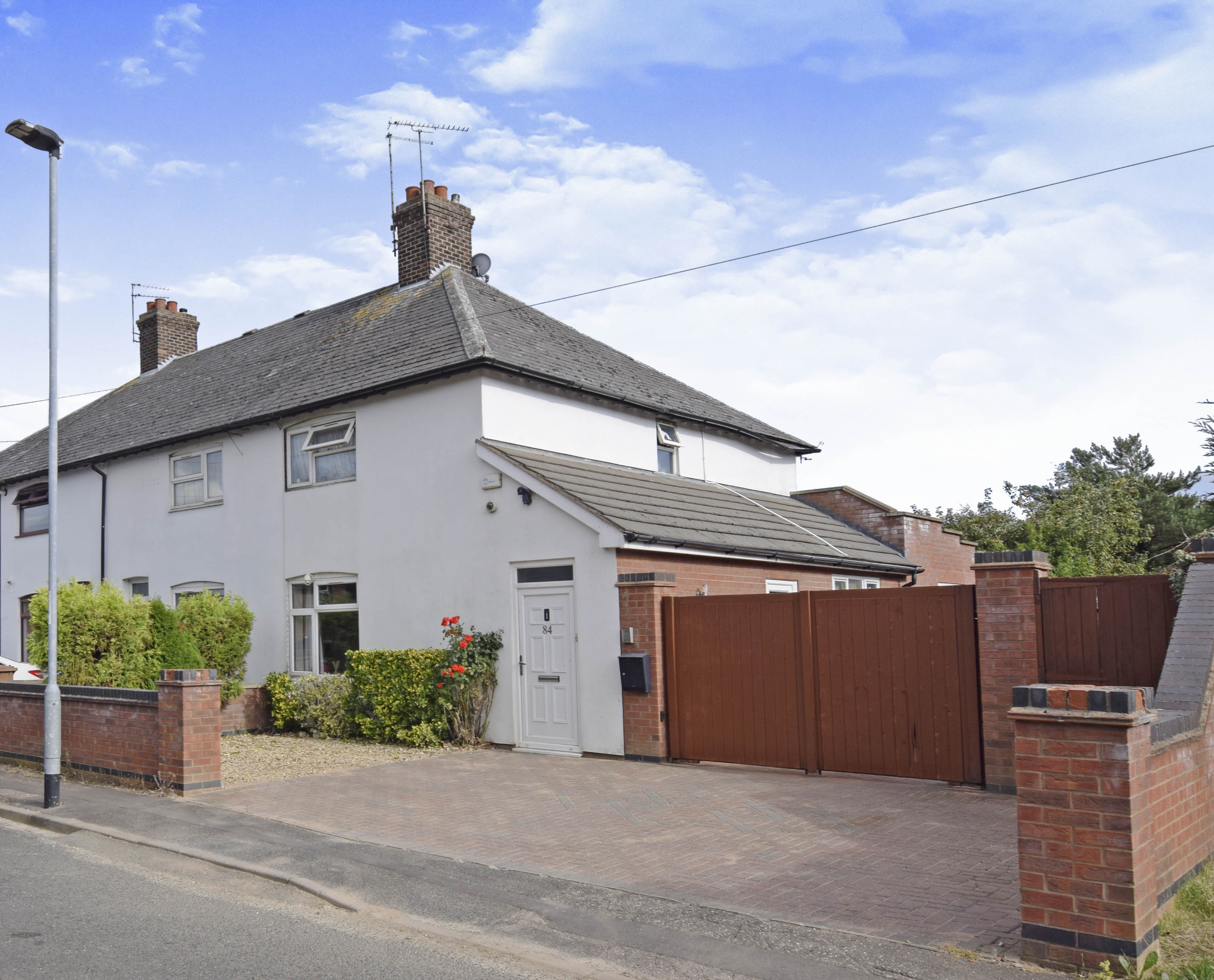 3 bedroom end of terrace house for sale in Wootton Avenue, Peterborough
