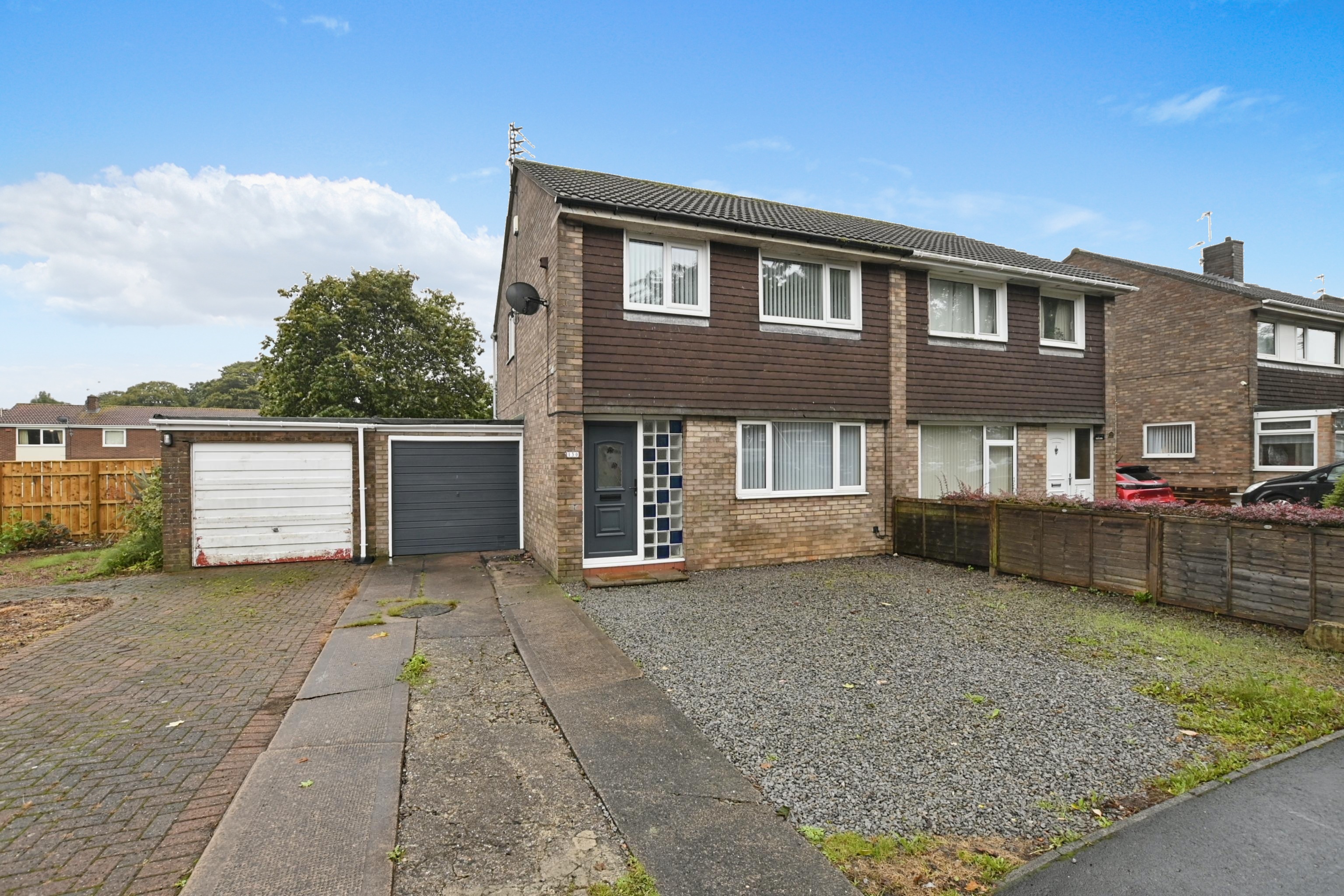 3 bedroom semidetached house for sale in Barnston, Ashington, NE63 9UA