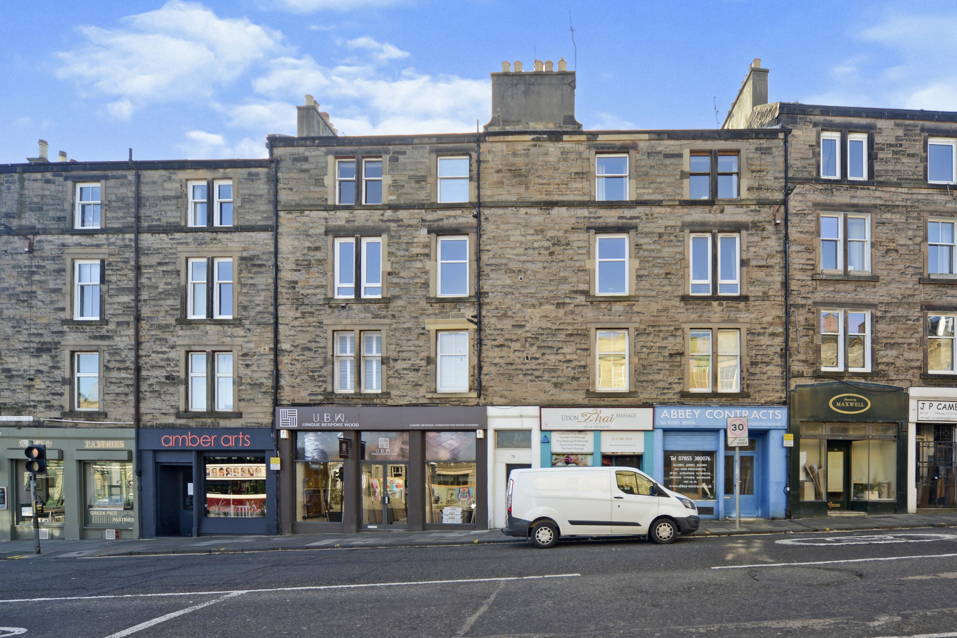 1 Bedroom Flat For Sale In 72 Montrose Terrace, Edinburgh, Eh7 5dp