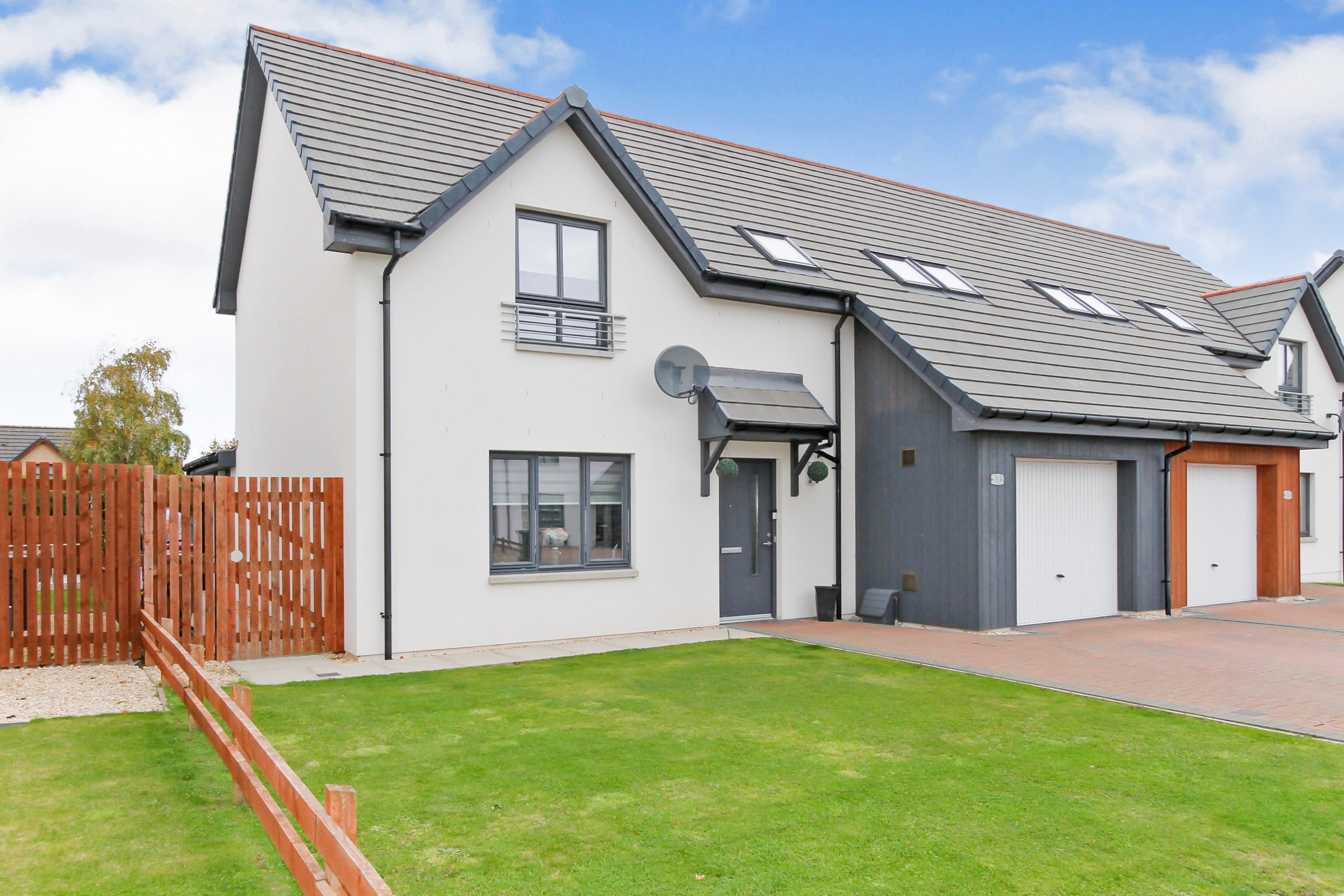 3 bedroom semidetached house for sale in Ewing Crescent, Buckie, AB56 1FX