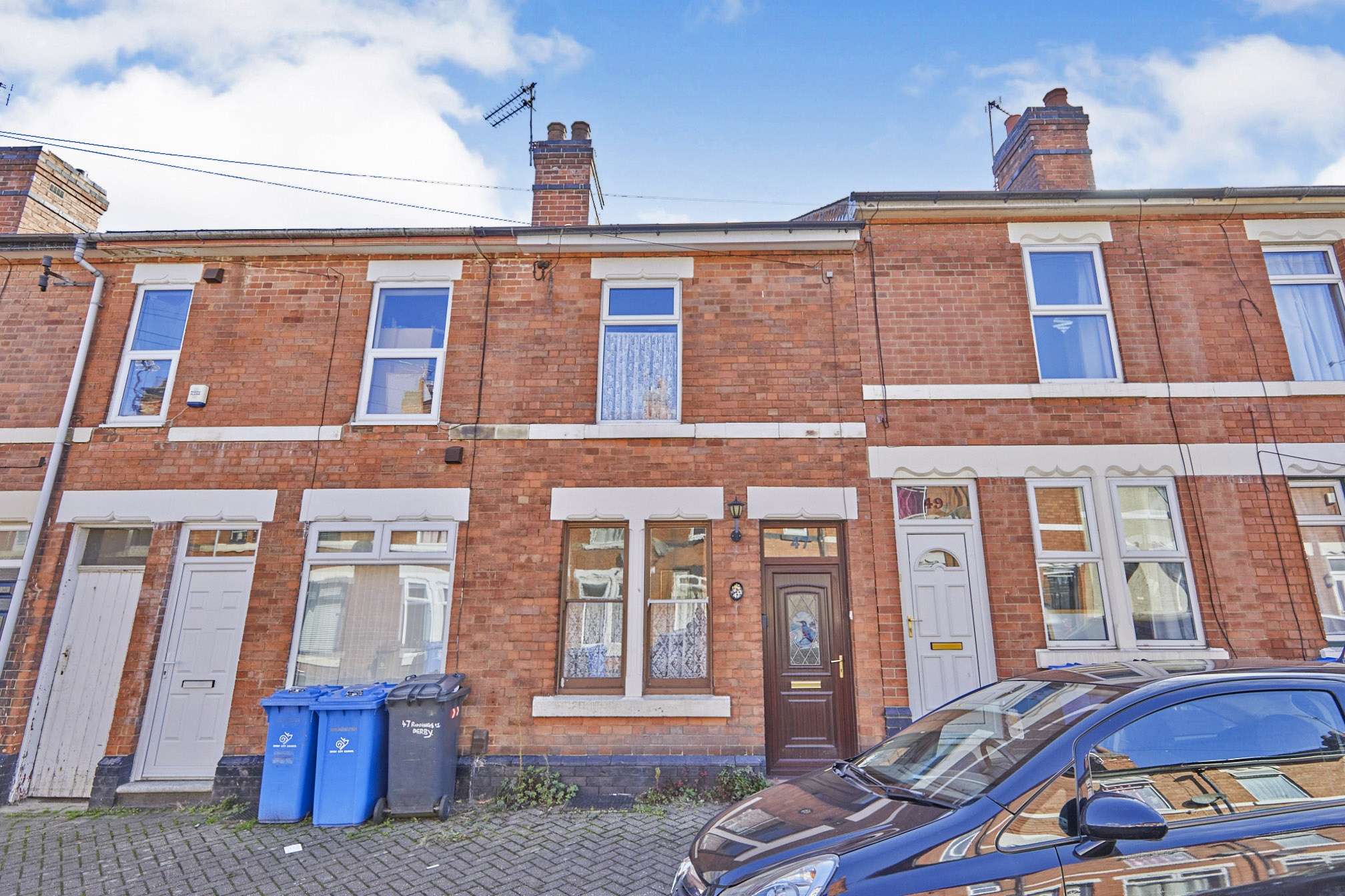 2 bedroom terraced house for sale in Riddings Street, Derby, DE22 3UT