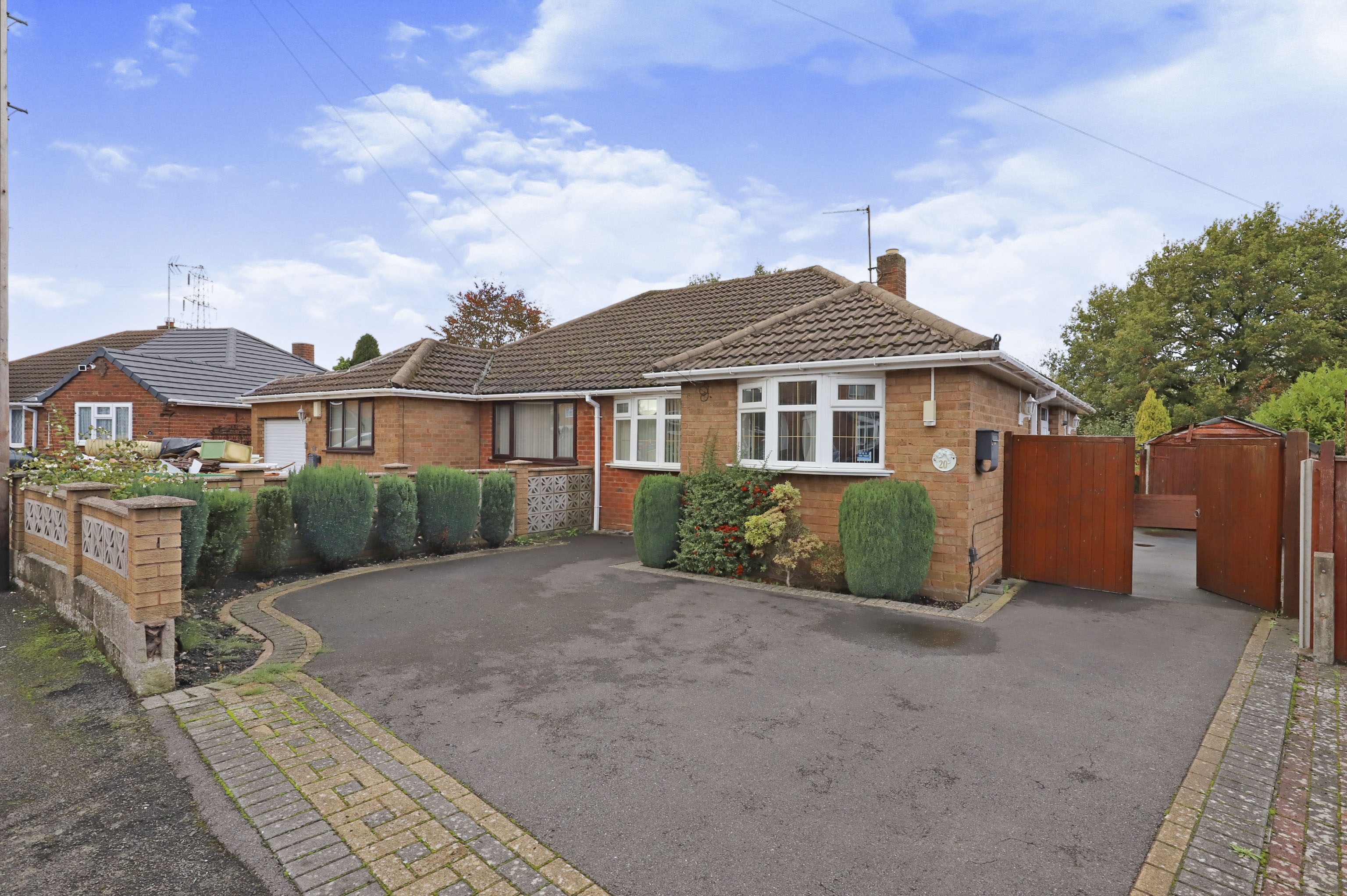 2 bedroom semidetached bungalow for sale in Eaton Crescent, Dudley